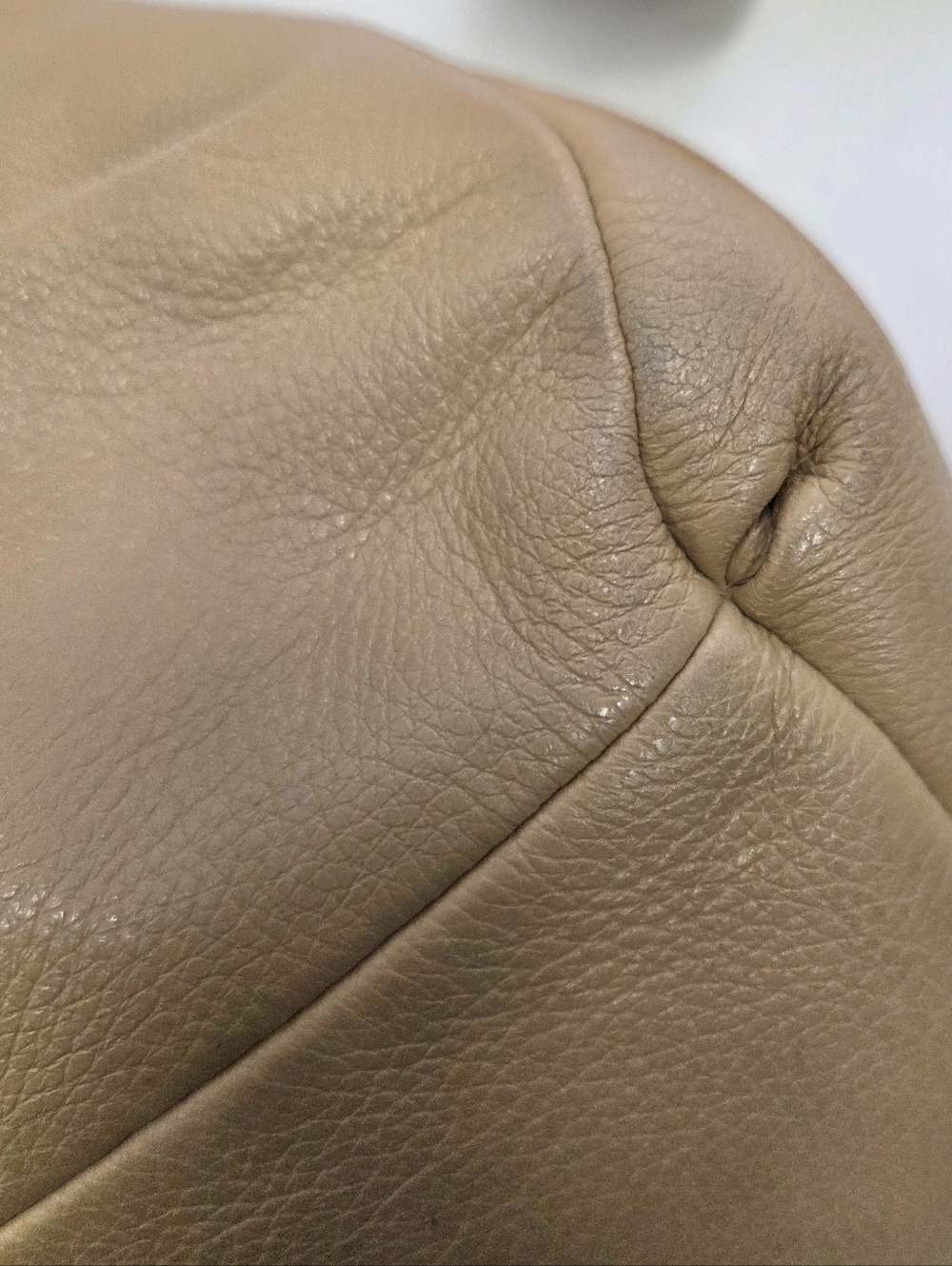 Coach Madison Phoebe Tan Pebbled Leather Shoulder Bag - Picture 7 of 16